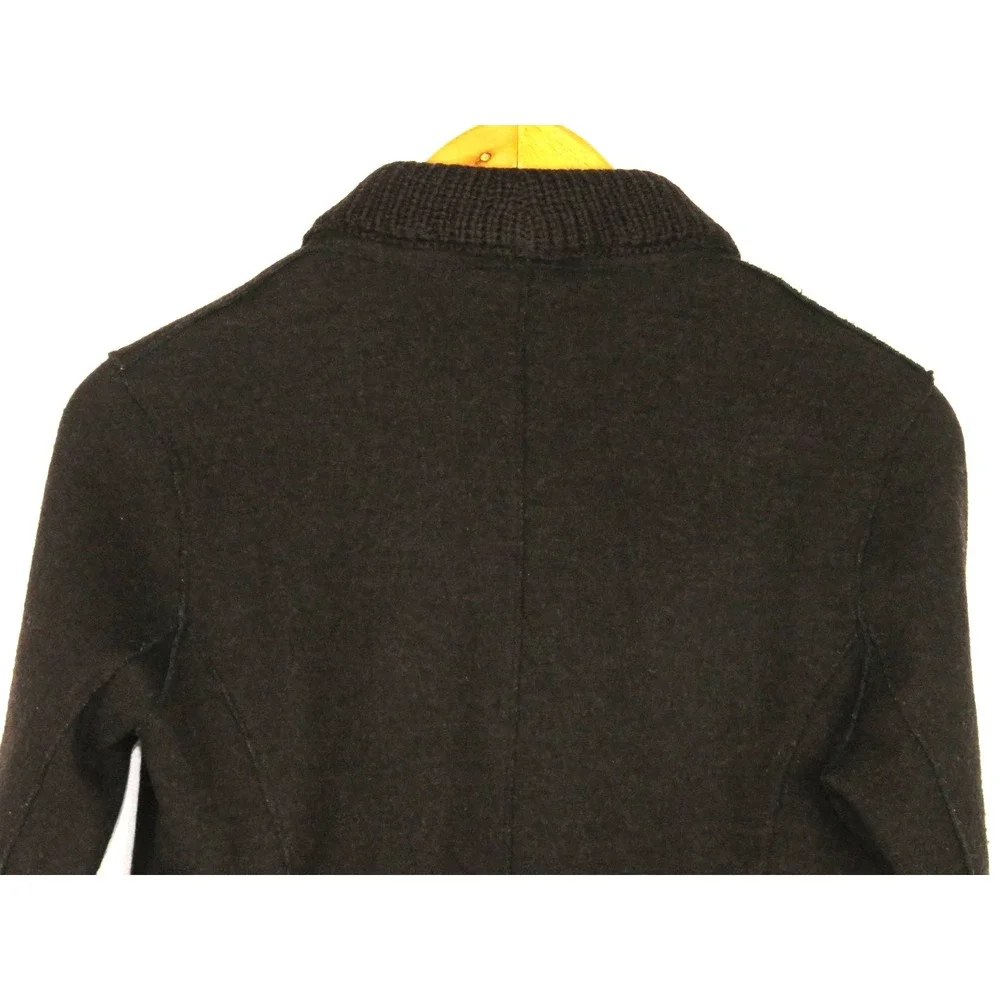 EILEEN FISHER Wool Blend‎ Shawl Collar Button Cardigan Sweater Women's Medium